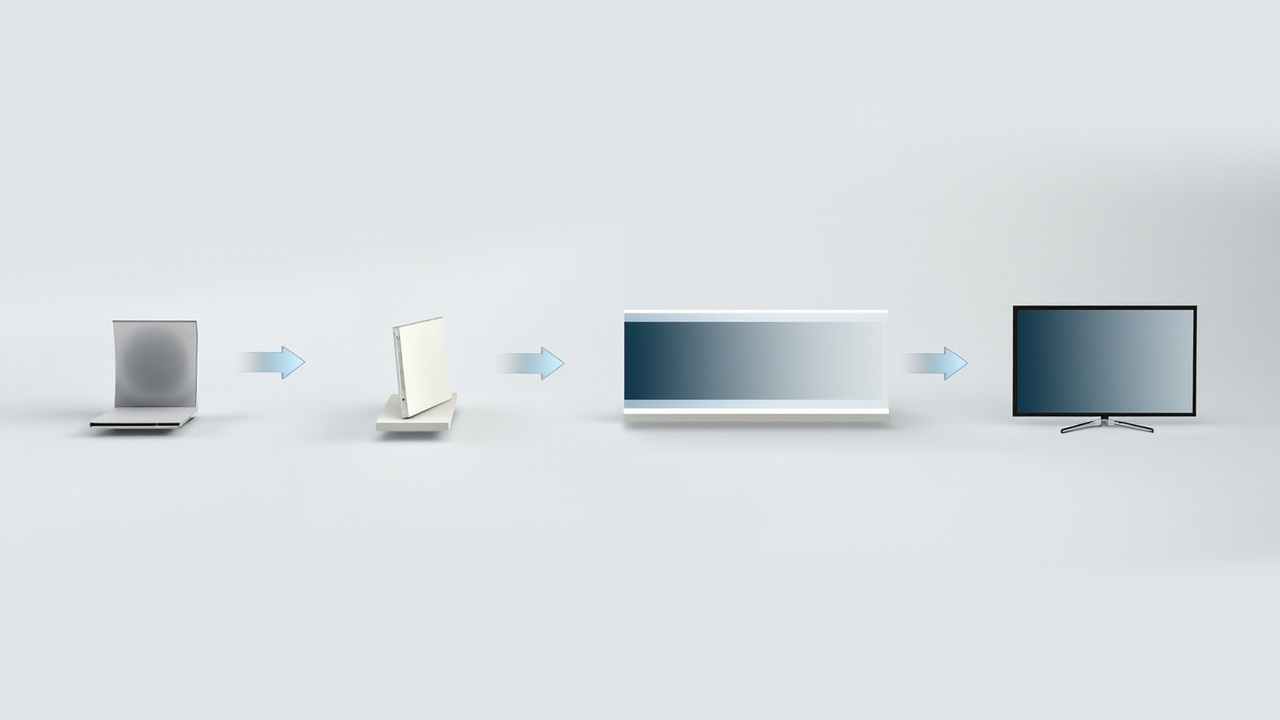 Workflow illustration showing a game engine outputting stereo content into a glasses-free 3D monitor